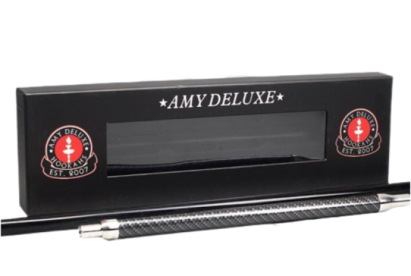 Amy Edelstahlmundstück-Set - Carbonoptik